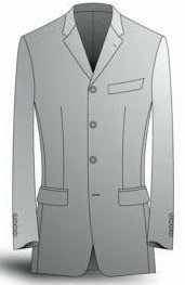 Fine Wool & Cashmere Bespoke Suit - Design 4