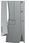 Charcoal Grey Bespoke Suit - Design 1