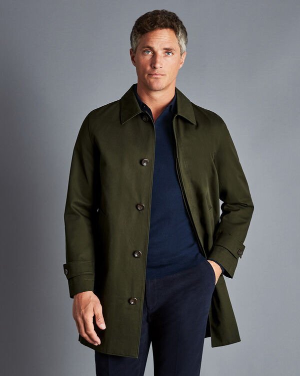 Modern Slim Fit Overcoat Sukhumvit