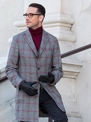Handcrafted Men's Formal Overcoat Thailand