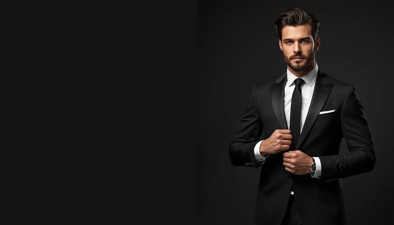 Tailor working on a suit