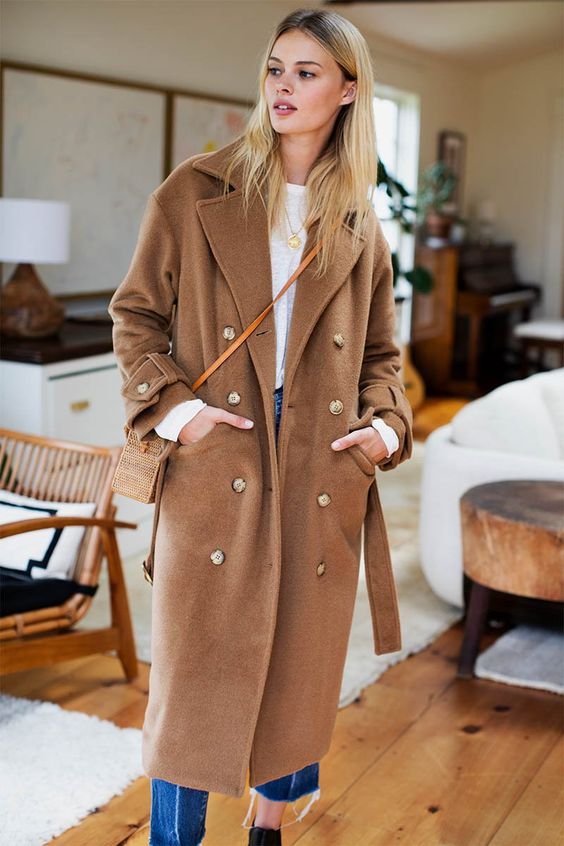 Modern Slim Fit Overcoat Sukhumvit